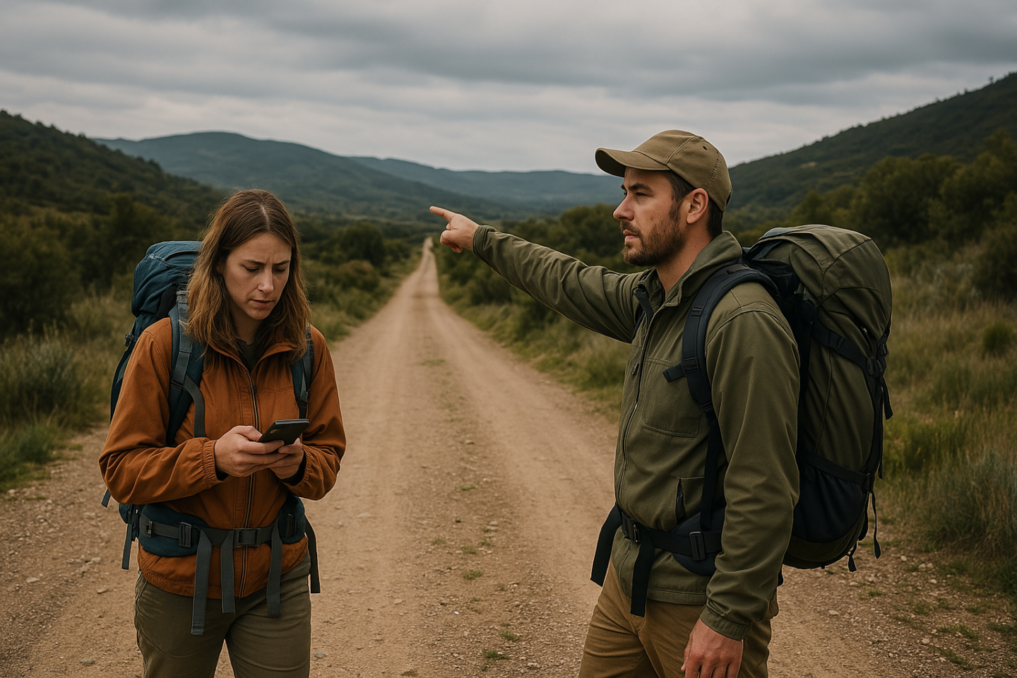 Rutas lineales de senderismo